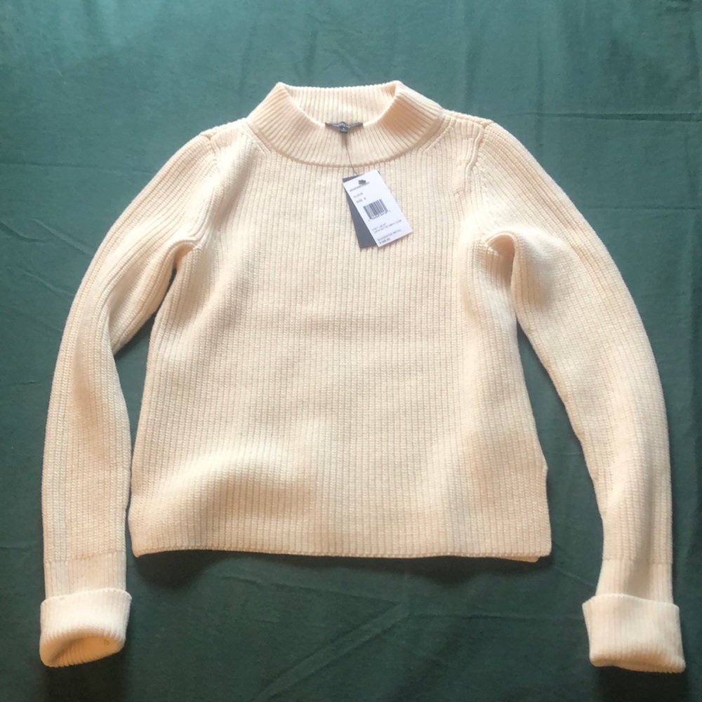 Cream Lafayette 148 New York Sweater